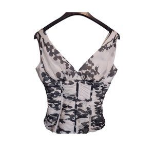 ARMANI COLLEZIONI BUSTIER TOP SZ6